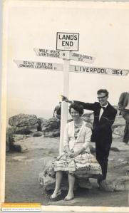 Lands end to Liverpool, Ron and Edna Jones 23 June 1963
